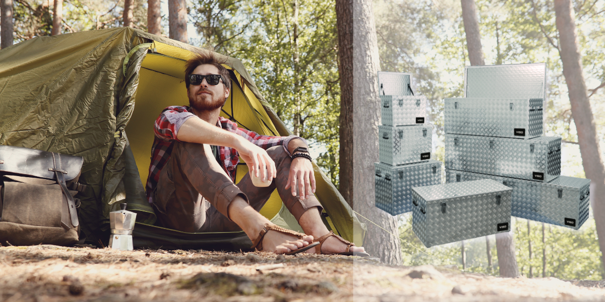Les caisses en aluminium : vos alliées indispensables pour un camping réussi