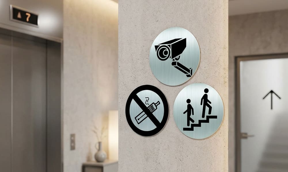 Pourquoi choisir un panneau aluminium adhésif pour une meilleure signalisation?