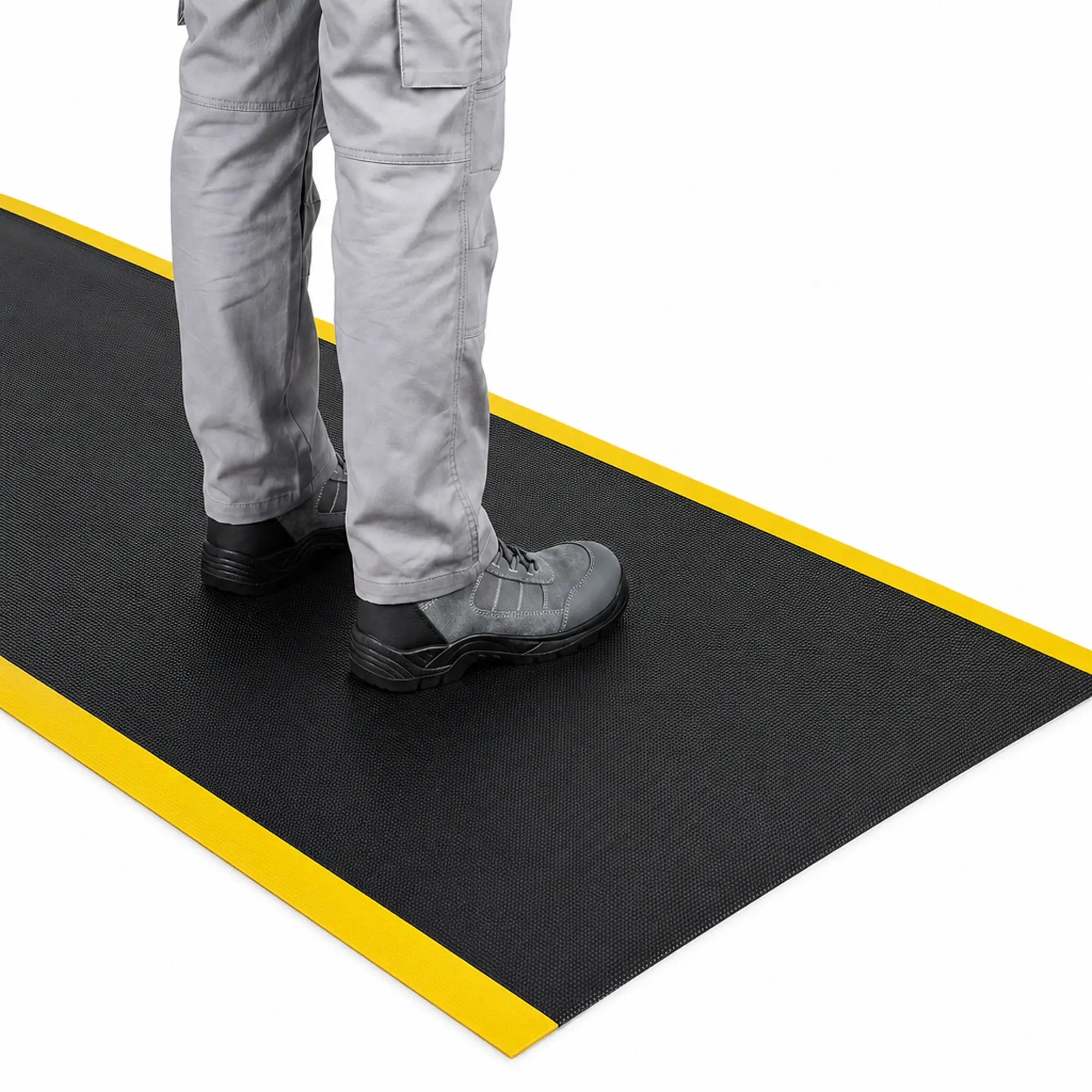 Tapis anti-fatigue W1 : mousse 9,5 mm pour postes debout jusqu'à 3 h en milieu sec
