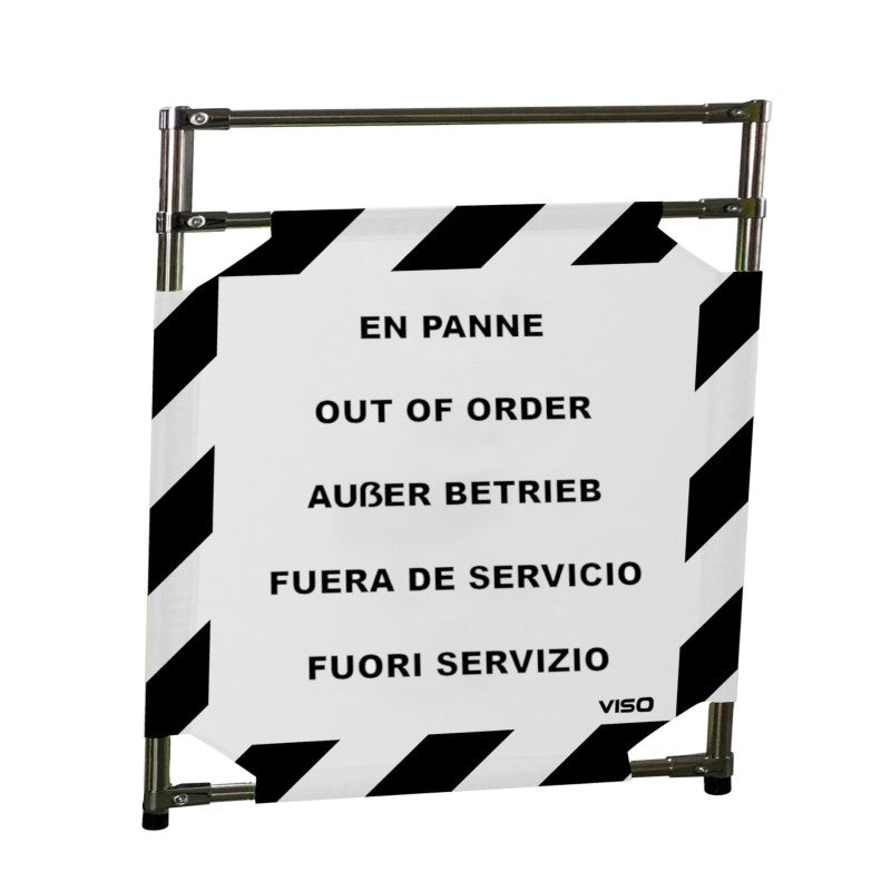 Barrière d'intervention 1 panneau