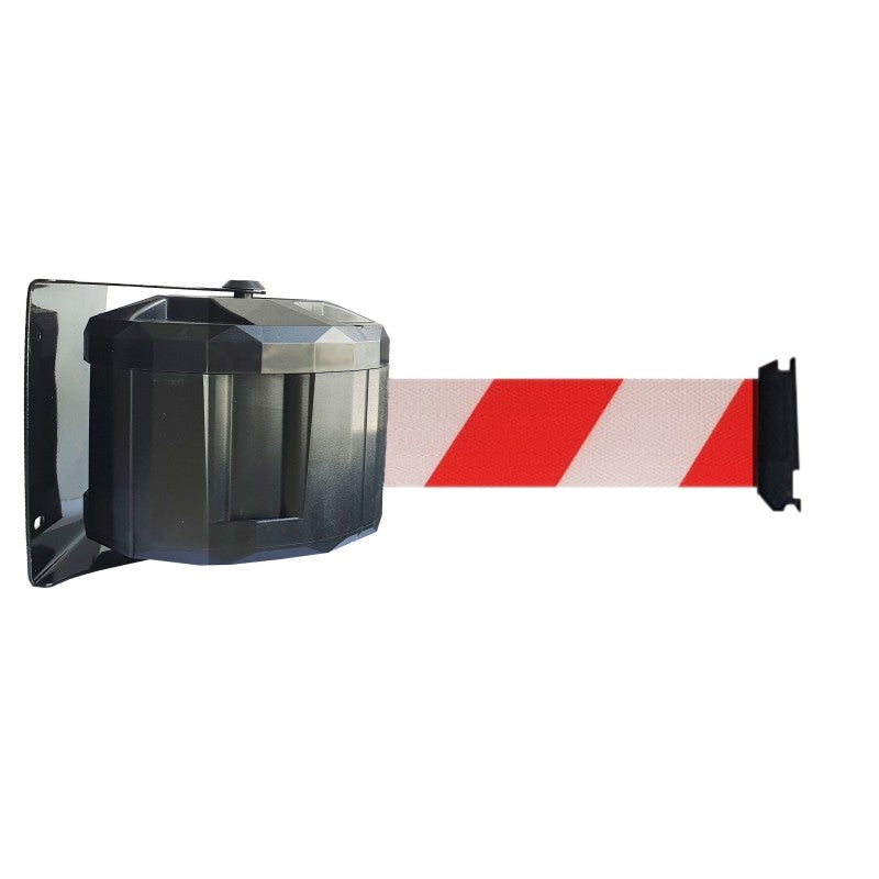 Enrouleur mural extérieur premium à fixer - sangle 10m