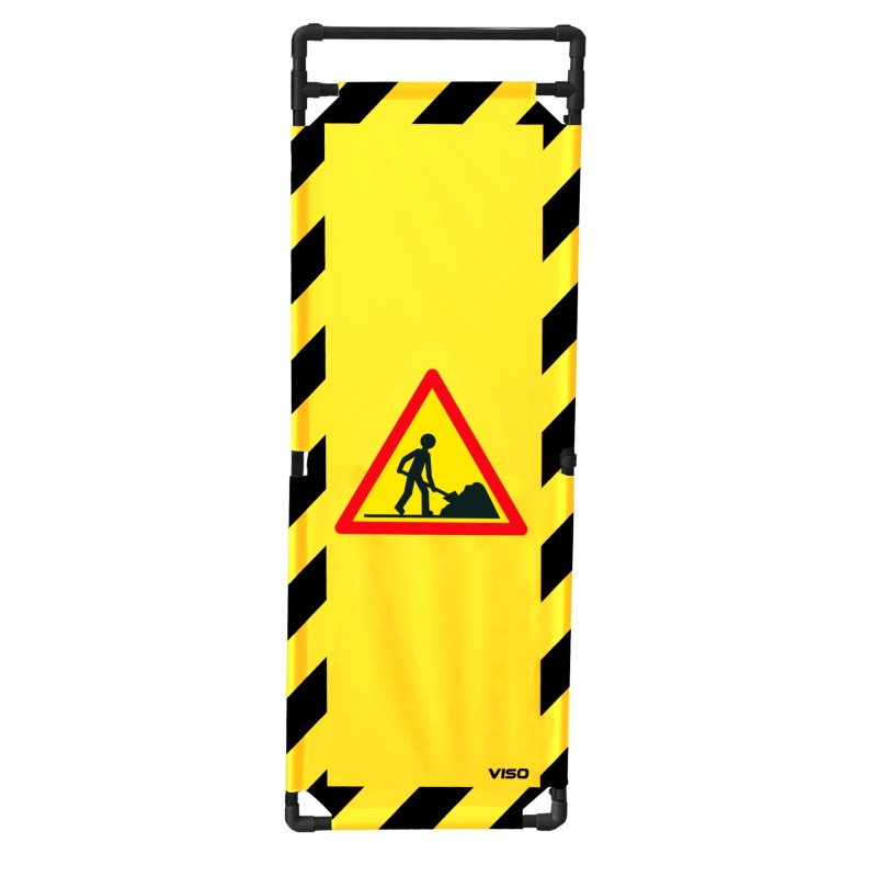 Barrière d'intervention 1 panneau