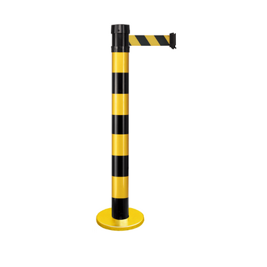 Poteau base à fixer - longueur sangle 4m
