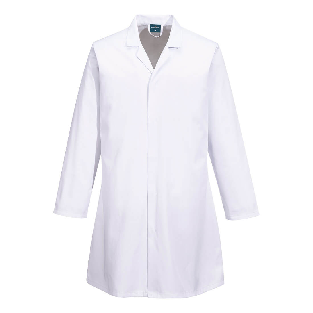 Blouse sans poches pour l’industrie alimentaire.