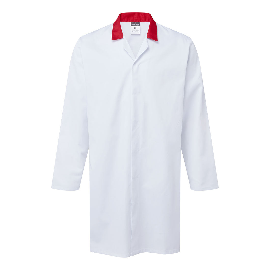 Blouse sans poches pour l’industrie alimentaire.