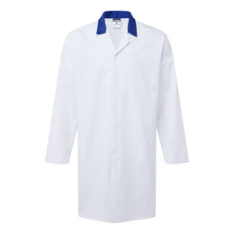 Blouse sans poches pour l’industrie alimentaire.