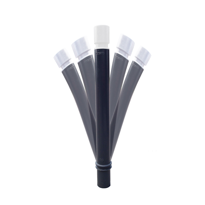 Poteau à mémoire de forme avec tête blanche