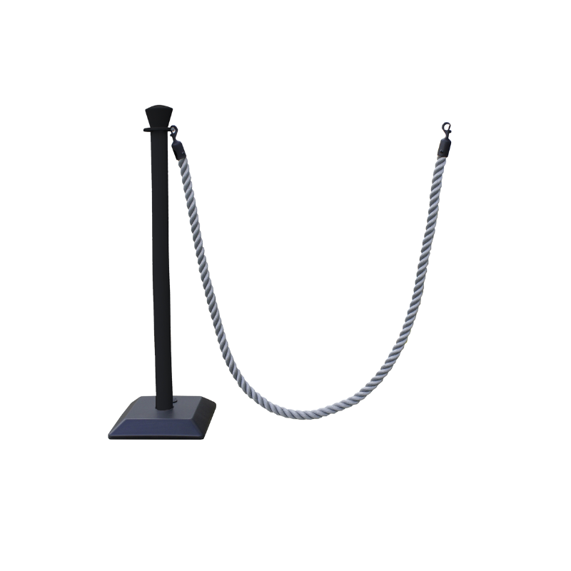 Poteau de guidage plastique avec corde