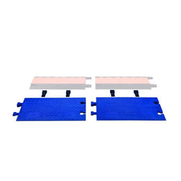Rampes ADA pour passe-câble Guard Dog® profil bas 5 canaux – Checkers