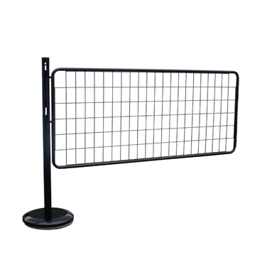 Kit poteaux acier avec grille