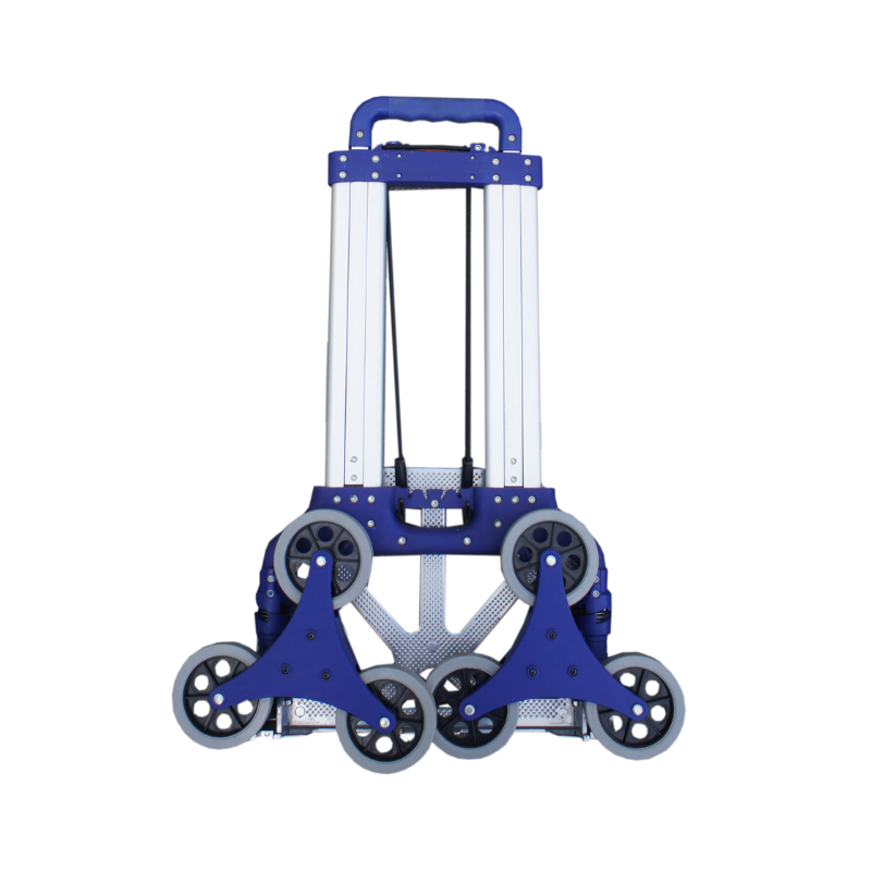 Diable alu pliant monte escaliers - 80 kg s/le plat-35kg en montée