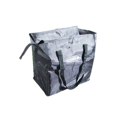 4 coins roulants polyéthylène + sac rangement - 50kg/coin max
