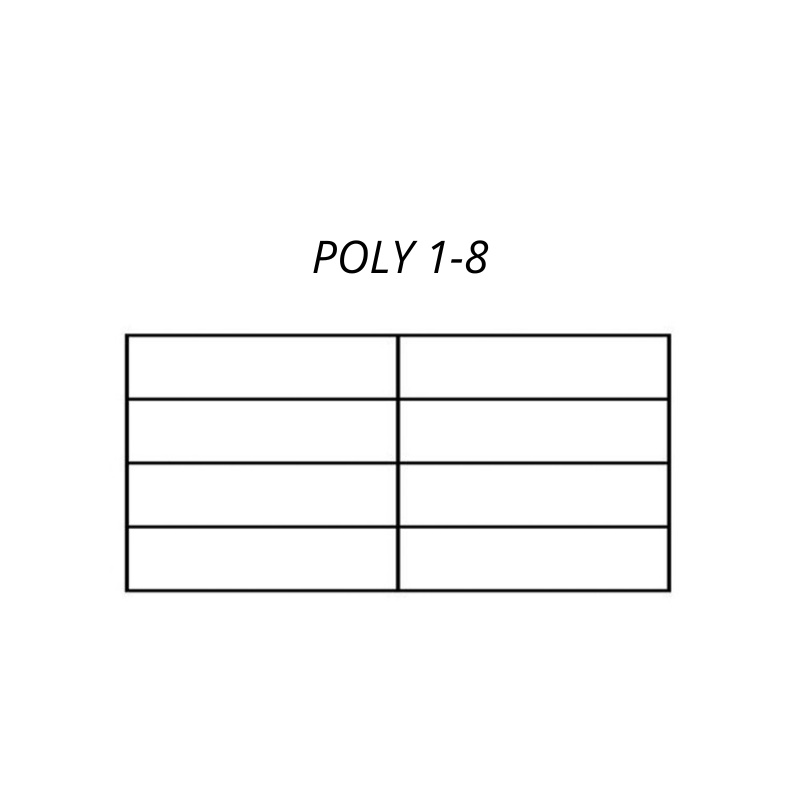 Boite à cloisons fixes