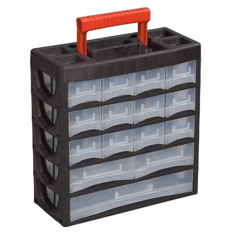 Casier de rangement en plastique
