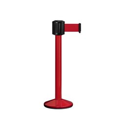 Poteau de guidage extérieur à sangle longue portée 10m – Sangle 100mm indéchirable, dispositif anti-panique