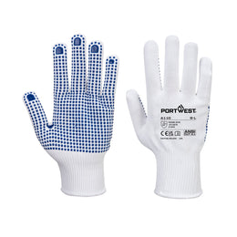 Gant Polka Picots PVC A110 Noir Taille XXS à XL Portwest