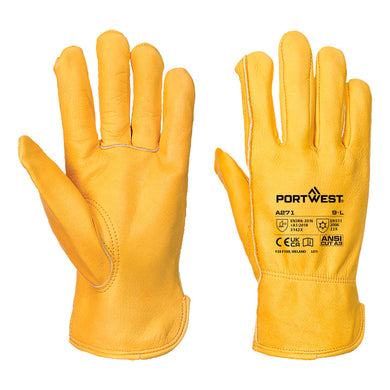 Gant Driver cuir matelassé