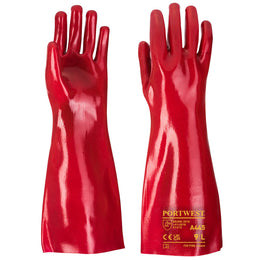 Gant PVC Rouge A445 Rouge Taille XL Portwest