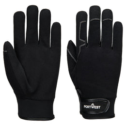 Gant Mécanicien A701 Noir Taille S-XXL Portwest BASE