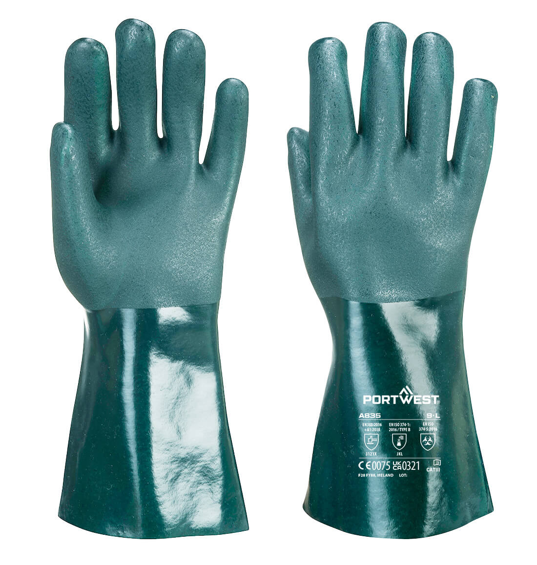 Gant PVC Double Trempage Finition Palmée