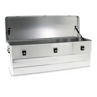 Malle aluminium avec coins de 29L à 425L