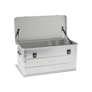Malle aluminium avec coins de 29L à 425L