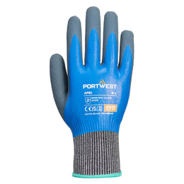 Gant Anticoupure Liquid Pro HR Cut AP81 Bleu Taille XS-XXL Portwest