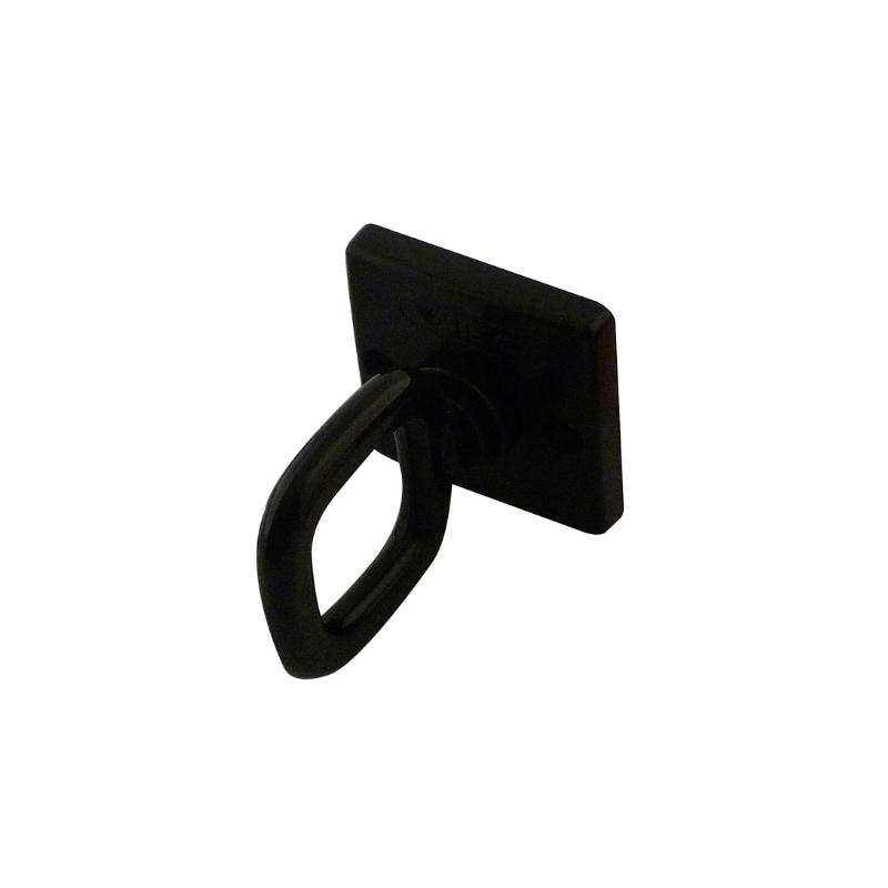 Crochet plastique fermé sur platine