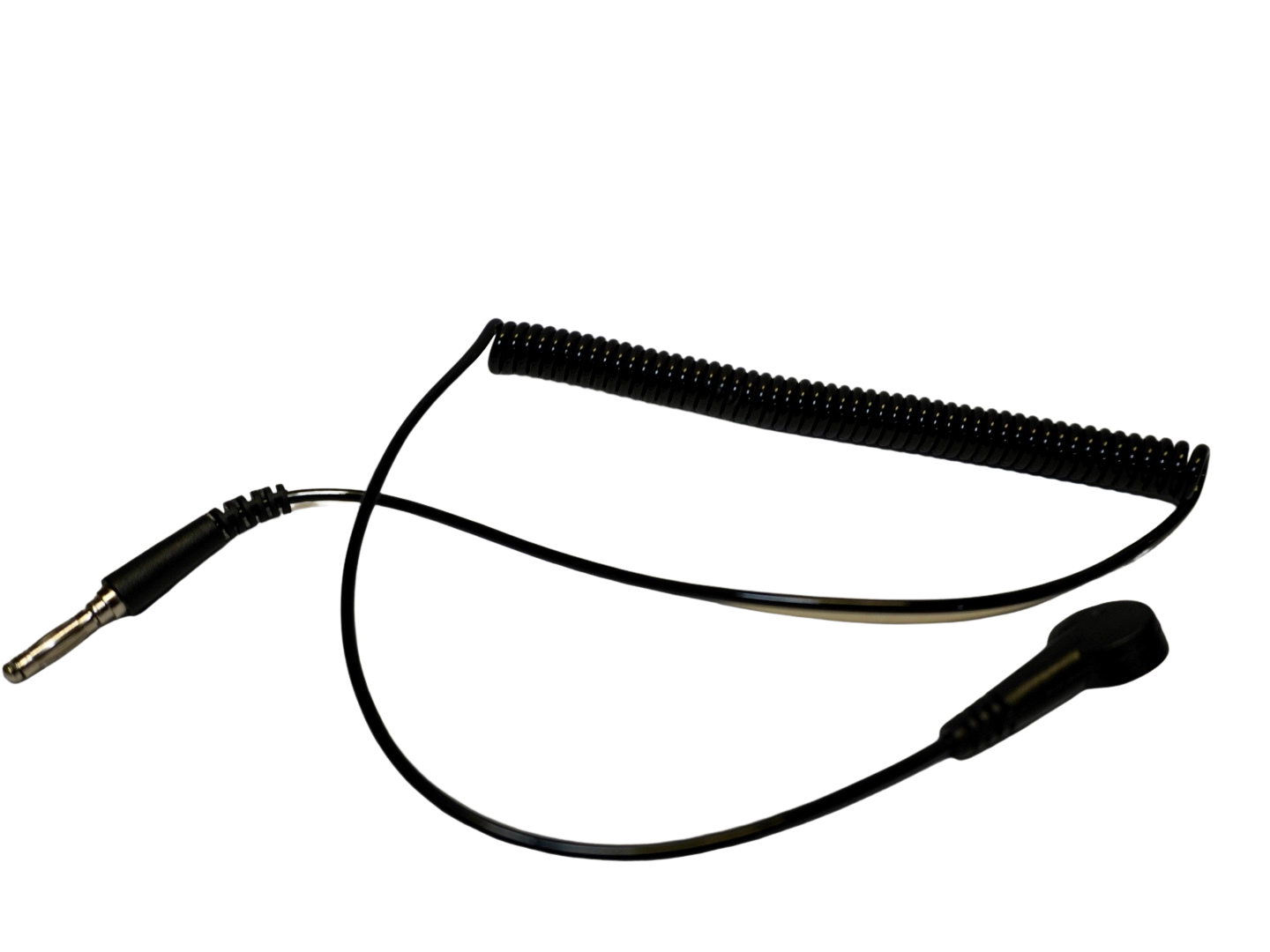 Câble spiralé pour relier le tapis au bracelet antistatique - Accessoire tapis ESD