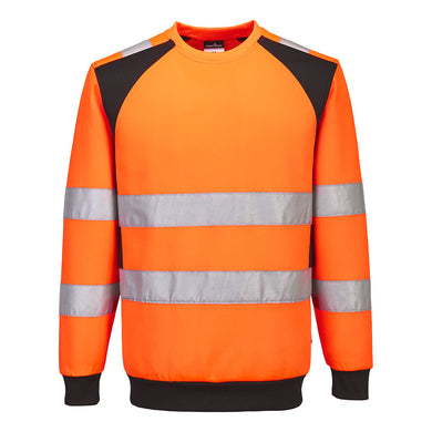 Sweat zippé à col cheminée DX4 Hi-Vis