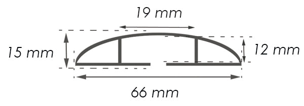 Passe-câble de bureau