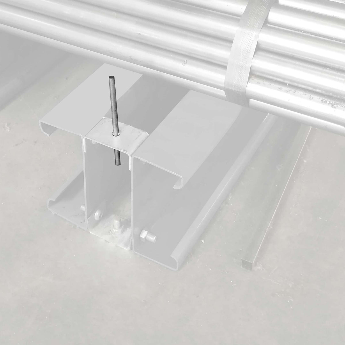 Butées amovibles galvanisées pour cantilever léger