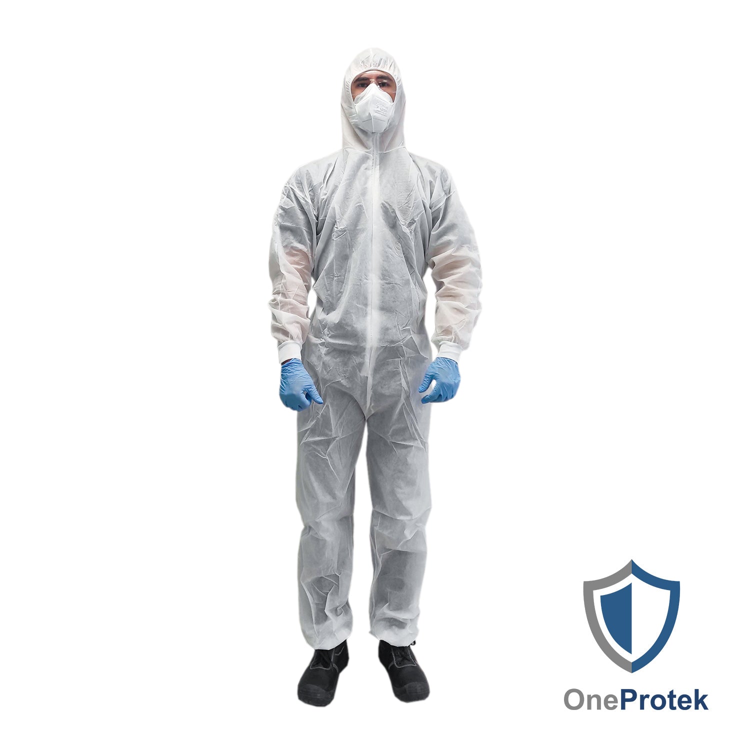 ONEPROTEK Combinaisons Respirantes Jetables SPP 50g/m² – Carton de 50