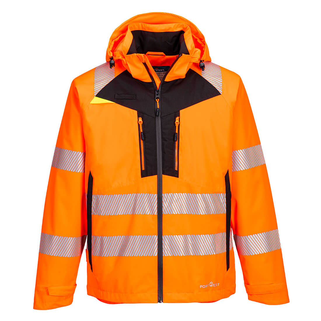 DX4 Veste de pluie haute visibilité
