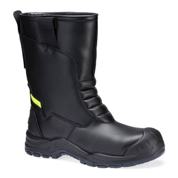 Botte Fourrée Cuir S3L SC HRO CI SR FD07 Noir Portwest