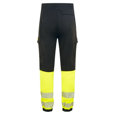 Jogging PW3 Modaflame HVO Classe 1 FR Noir/jaune