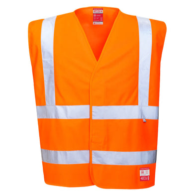Gilet HV antistatique et flamme résistant