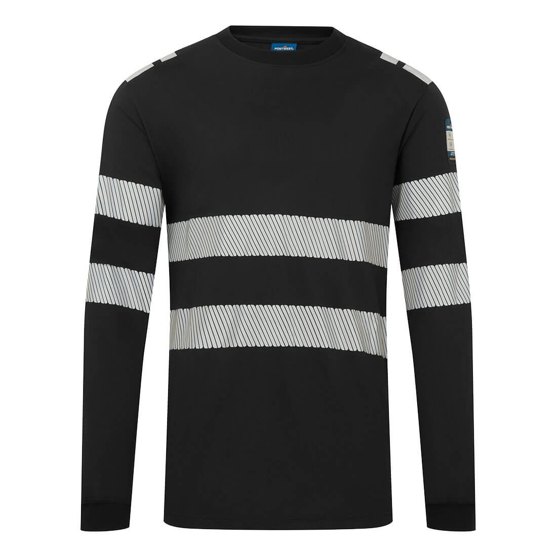 Tee shirt ML Modaflame PW3 HV Noir