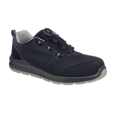Chaussure de sécurité Portwest Compositelite à laçage par câble, tige en maille tricotée, S1P