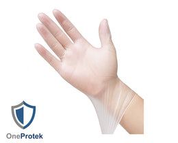 Gants d'examen Vinyle Transparents 5 g – Carton de 10 boîtes de 100