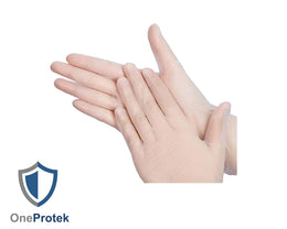 Gants d'examen Vinyle Transparents 5 g – Carton de 10 boîtes de 100