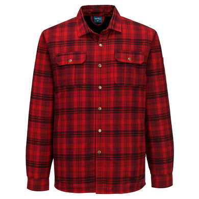Chemise à carreaux doublée sherpa KA3