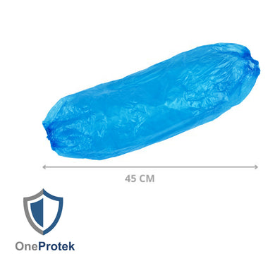 ONEPROTEK Manchettes de Protection Jetables 45 cm – Carton de 20 sachets de 100