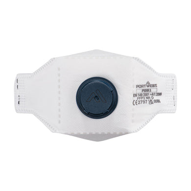 Masque pliable à plat EAGLE FFP2 à valve Dolomite (Pk10)