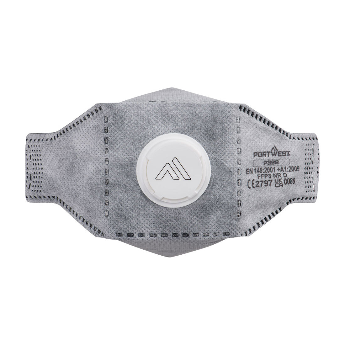 Masque EAGLE FFP3 Plat Pliable Carbone Valve (x10)