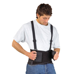 Ceinture Lombaire de Maintien Dorsal PW80 Noir Portwest