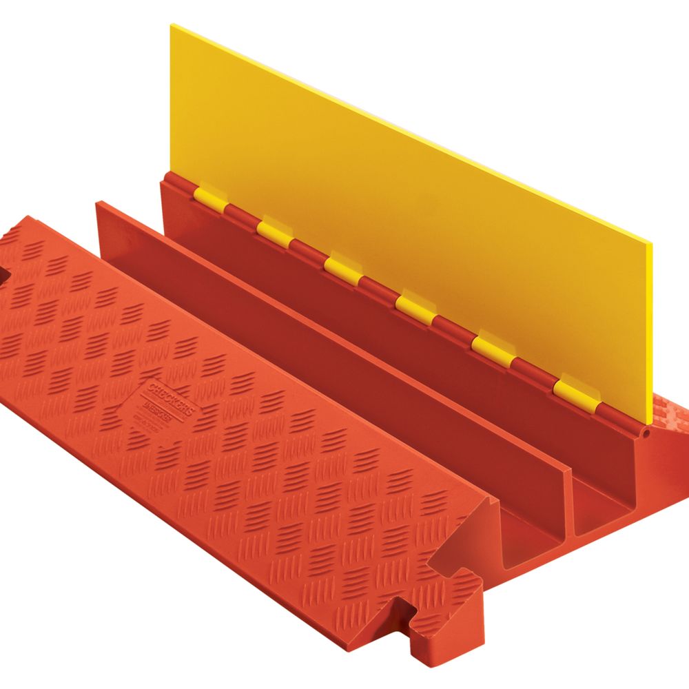 Passe-câble usage intensif Linebacker® 2 canaux Ø 8,3 cm – Checkers CP2