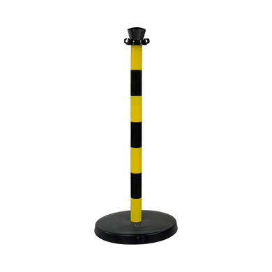 Poteau ABS monobloc avec base lourde