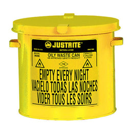 Poubelle de sécurité pour chiffons gras et déchets huileux – Justrite 900