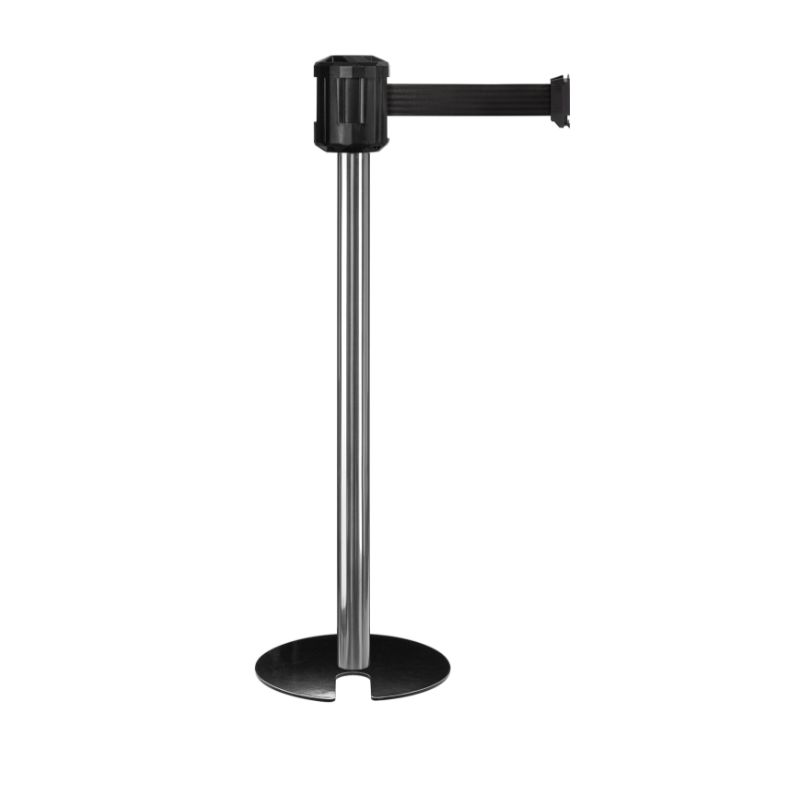 Poteau extérieur base empilable - sangle 2m noire